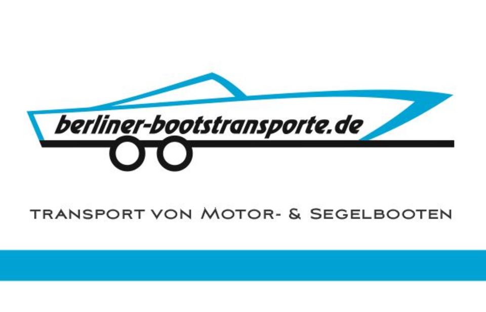 Boot Transport Motor Segel Ponton Boote versichert EU-Weit in Berlin