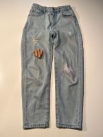 Coole stylische hellblaue Baumwolle Jeans Gr.134 Bayern - Münster Vorschau