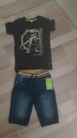 Süßes Set Gr. 128 Dopodopo Dino NEU kurze Jeans/Hose und Tshirt Nordrhein-Westfalen - Herford Vorschau