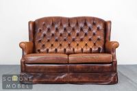 Chesterfield Design 2er Sofa 2 Sitzer Ledersofa Echtleder Leder Berlin - Lichtenberg Vorschau