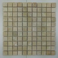 Mosaikfliese Travertin Chiaro gespachtelt+geschliffen 2,6x2,6x1cm Schleswig-Holstein - Hammoor Vorschau