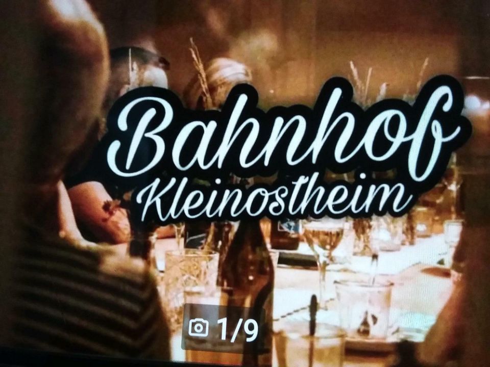 Eventlocation Partyraum Feierlocation Geburtstag Hochzeit Bahnhof in Kleinostheim