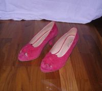 Pumps - Peeptoe - rot - Andrea Conti - Gr. 38 - wie NEU Schleswig-Holstein - Reinbek Vorschau