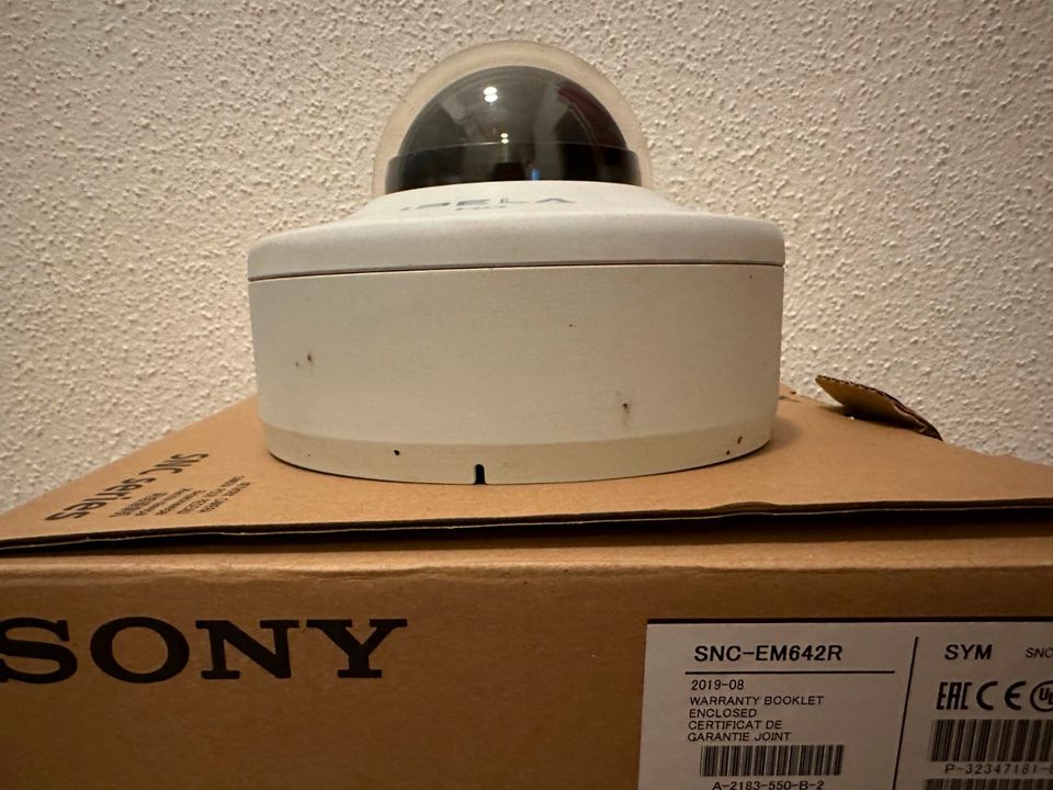 SONY SNC EM642R IP Überwachungskamera Outdoor in Tegernsee