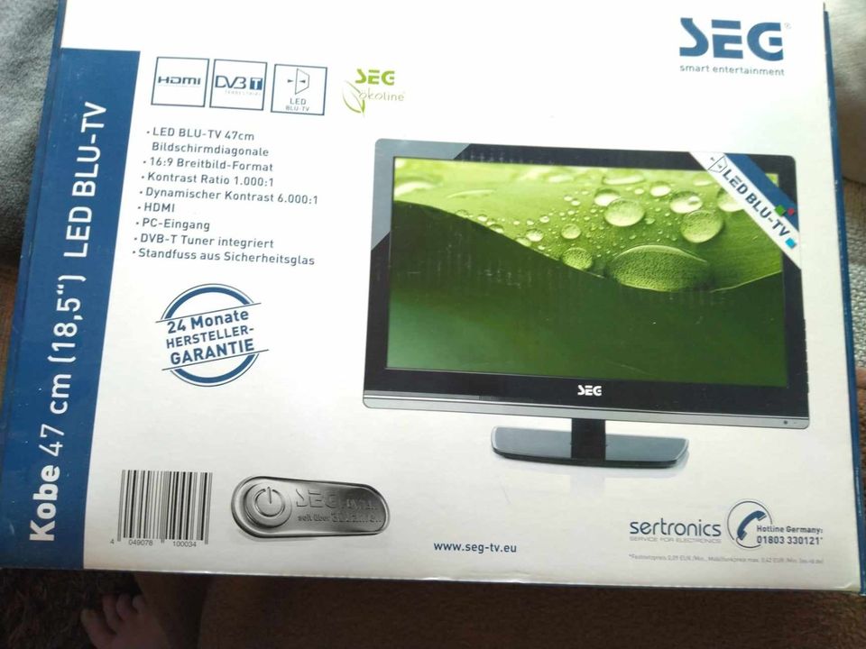 SEG LED TV Kobe 47cm 19" HD Ready DVB-T HDMI LED in Rheinland-Pfalz -  Wallmerod | Fernseher gebraucht kaufen | eBay Kleinanzeigen ist jetzt  Kleinanzeigen