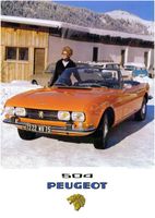 Peugeot 504 Cabrio - Poster Plakat Affiche A1 (Repro) Eimsbüttel - Hamburg Rotherbaum Vorschau