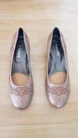 Maripe, Pumps, Schuhe mit Absatz, 3 cm Absatz, Gr. 40, goldbraun Bayern - Landshut Vorschau