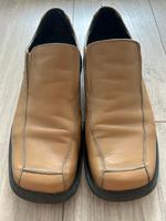 AM Herren Leder Schuhe 43 für Anzug, Braun Essen - Steele Vorschau
