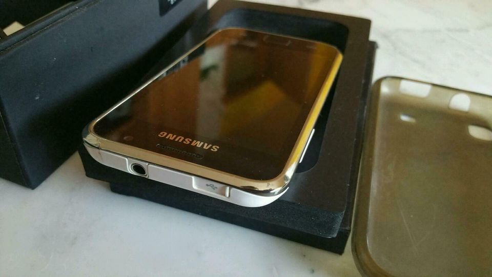Samsung S 1,GT-I9000,Samsung S,Ceramic White,super Zustand,Handy in Berka/Werra