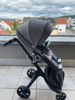 Stokke Xplory V6 grau, wie neu, MIT Style kit grau kariert Baden-Württemberg - Schwaikheim Vorschau