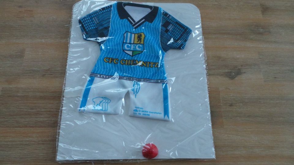 Chemnitzer FC - Mini Trikot mit Saugnapf & Bügel in Mannheim