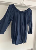 Bluse mit Carmenausschnitt Gr.38 blau mit 3/4 Arm Italienische Nordrhein-Westfalen - Petershagen Vorschau