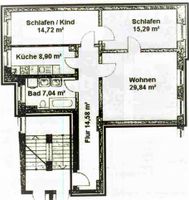 Große 3-Raum-Wohnung mit Tageslichtbad und EBK Sachsen - Chemnitz Vorschau