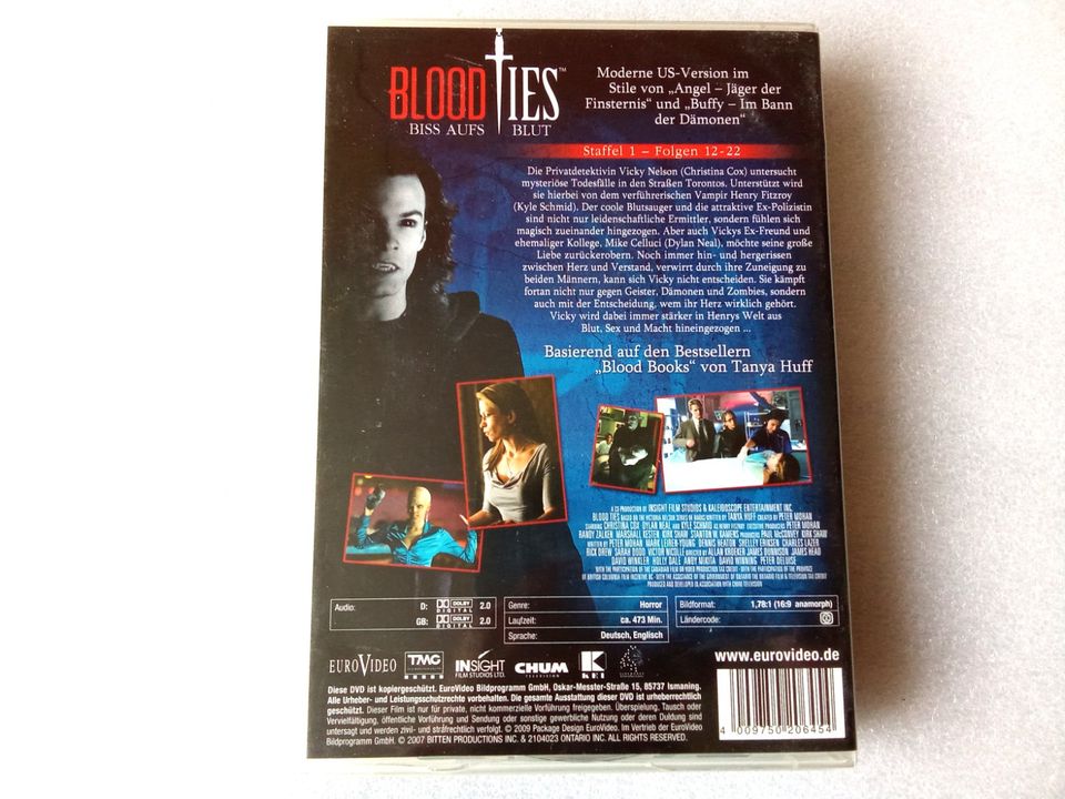 Blood Ties - Biss aufs Blut - Staffel 1 - Folgen 12 bis 22 - DVD in Alsdorf