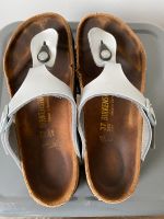 Birkenstock Gizeh in Silber, Gr. 37, normal Bayern - Stephanskirchen Vorschau