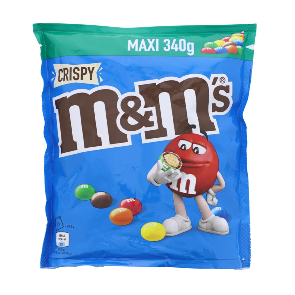 M&M'S Crispy Schokolade Restposten MHD 11/2024 340gr in Lünen