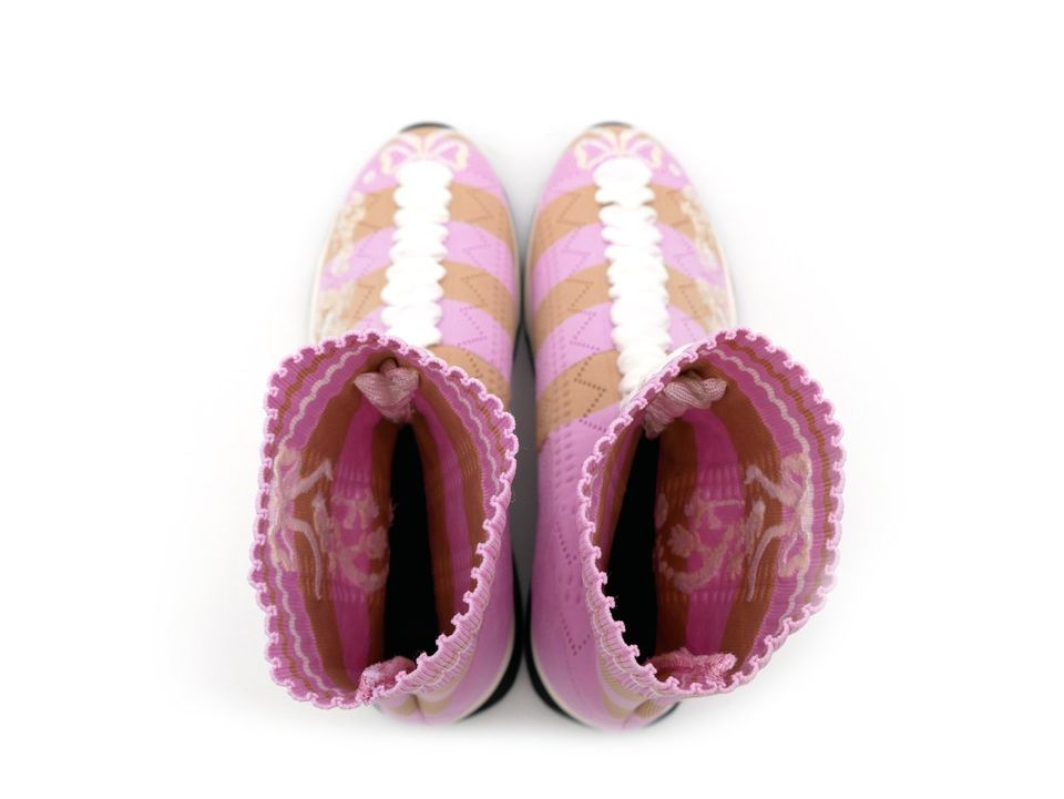 nieKeshop Fendi Rocko Sock Sneaker Boots 38 rosa beige in Olpe