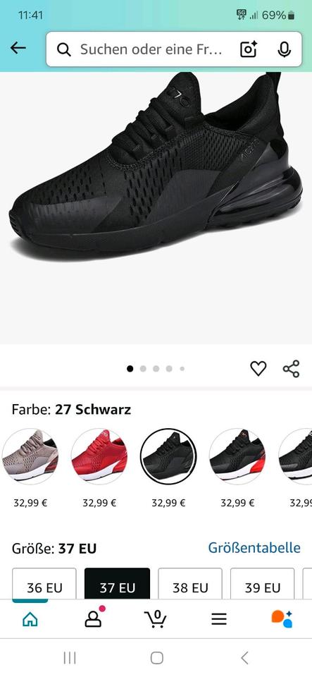 Leichte Sportschuhe Junge/Mädchen neu und ungetragen 37 in Königsbrück