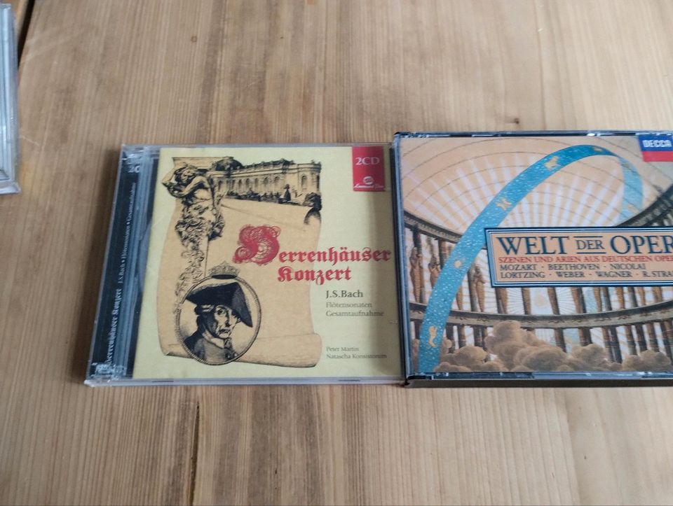 CDs ,Klassik, u.a .Amstrong,Bartoli in Duisburg