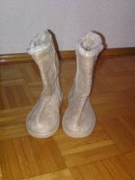 Trendiger Mädels Stiefel mit Fell Gr. 37 hellbraun/creme NEU Hessen - Greifenstein Vorschau