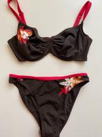 Brauner Bikini mit Blumen 36D von Olympia Baden-Württemberg - Bad Friedrichshall Vorschau