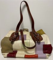 Aigner Handtasche - Creme / buntes Patchwork Düsseldorf - Oberkassel Vorschau