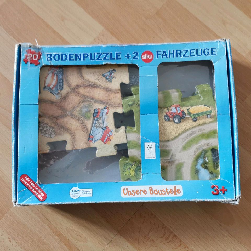 2x Siku Bodenpuzzle Puzzle Baustelle + Bauernhof in Berlin