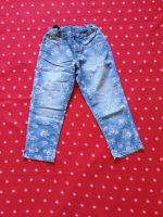 Jeans, 7/8Jeans, Benetton, Größe 140, Used Look, mit Blumenmuster Kiel - Ellerbek-Wellingdorf Vorschau