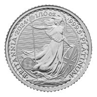 Platinmünze Britannia Charles Platin 1/10 oz 2024 Royal Mint Niedersachsen - Fürstenau Vorschau