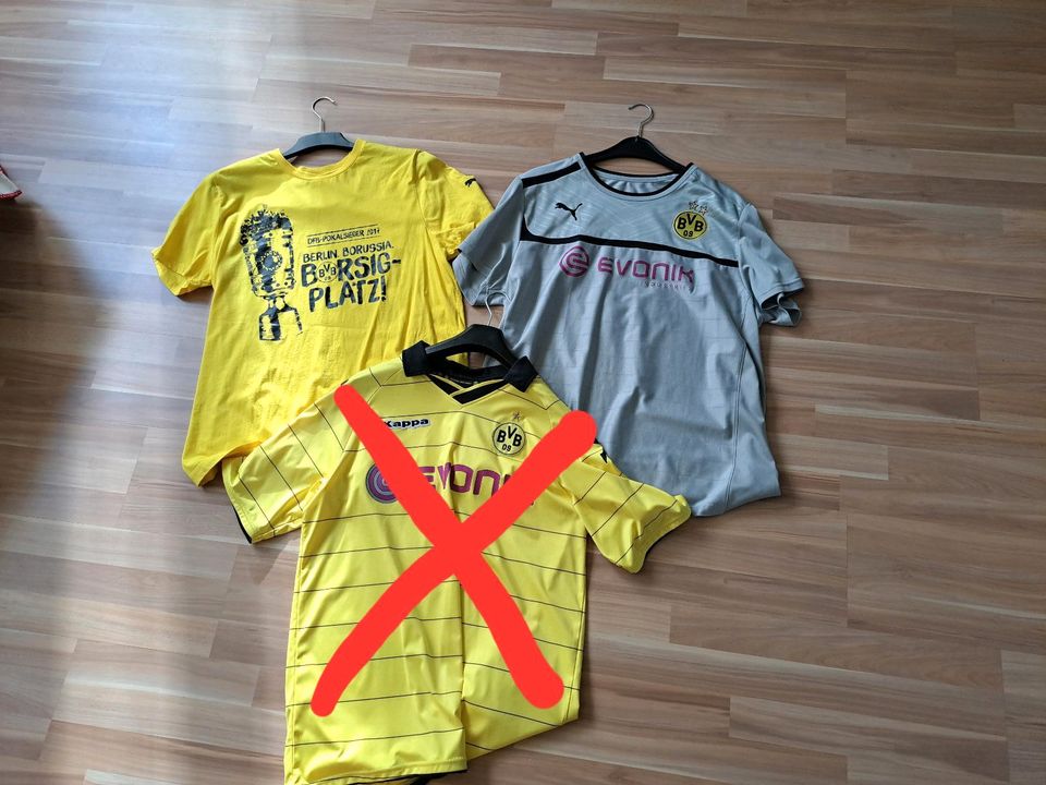 BVB Borussia Dortmund Trikot Tshirt XL XXL DFB Pokalsieger 2017 in Neuss