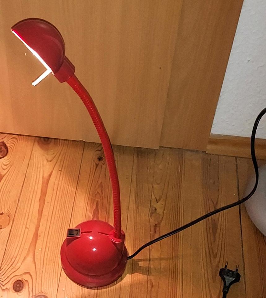 Schreibtischlampe Lampe für Büro Schreibtisch Farbe Rot in Nürnberg (Mittelfr)