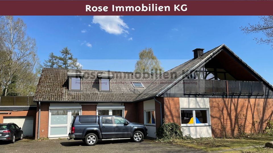 Büro/Praxisräume mit Betreiberwohnung sowie Einfamilienhaus zu verkaufen oder zu vermieten. in Liebenau