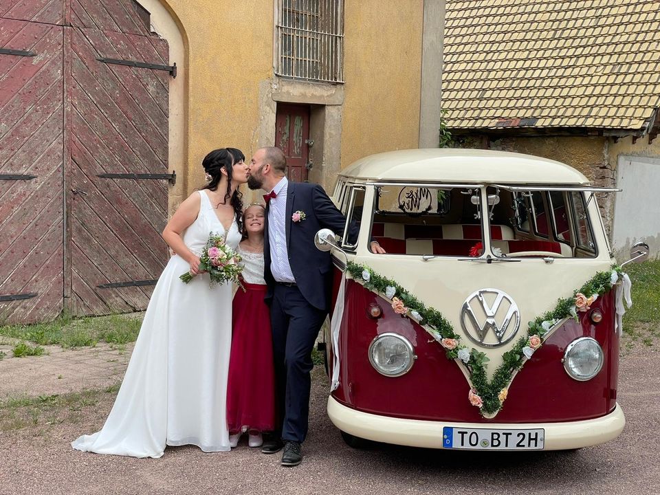 Hochzeitsauto mieten VW Bulli T1 Dresden und Umgebung in Dresden