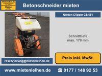 Betonschneider Trennschneider Fugenschneider mieten leihen Nordrhein-Westfalen - Herne Vorschau