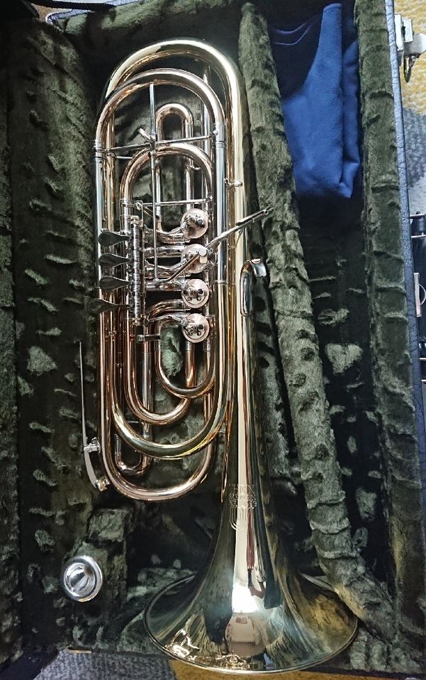 C (B/Bb) Bass-Trompete THEIN Bremen Modell "New York" 4 Ventile in Chemnitz