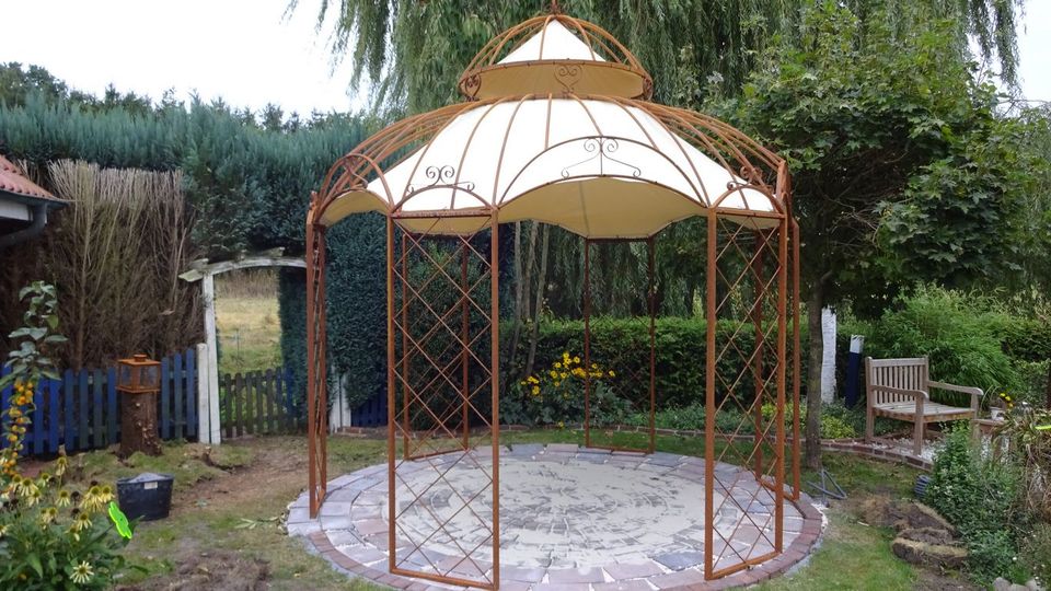 Gazebo Gartenpavillion Pavillon ROMA Rankpavillon auch nach Maß in Görlitz