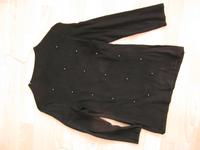 Comma eleganter Pullover Schwarz silberne Perlen Top NEU Gr. xs Nordrhein-Westfalen - Schermbeck Vorschau