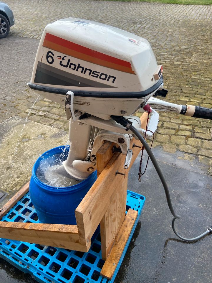 Johnson 6Ps Seahorse Außenbordmotor Kurzschaft in Lauenhagen