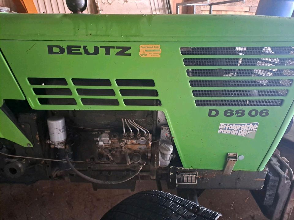 Deutz 6806 Deutz 06 Serie traktor schlepper in Stammbach
