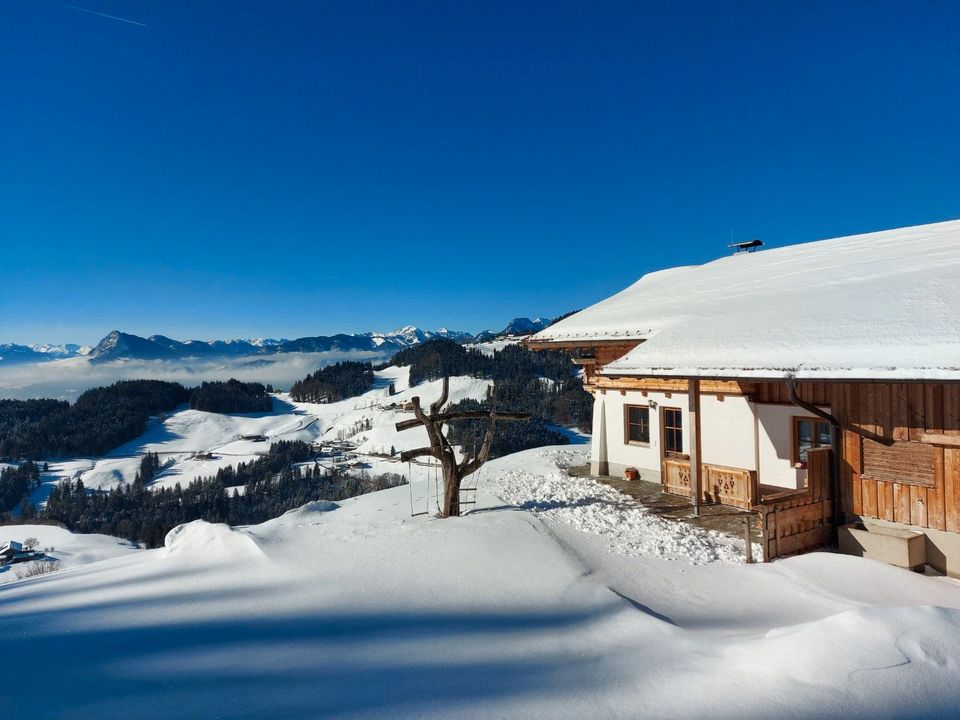 Almhüttenurlaub in traumhafter sonniger Alleinlage in Tirol in Aschau im Chiemgau