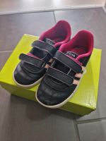 Adidas Sneaker Gr. 27 schwarz pink - Kinderschuhe Baden-Württemberg - Schwieberdingen Vorschau