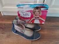 Disney Violetta Schuhe Jeans glitzer pink silber Ballerinas Gr 34 Bayern - Straubing Vorschau