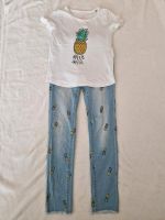 Tom Tailor Set Jeans Hose T-Shirt Mädchen Gr. 128/134 Ananas Nordrhein-Westfalen - Ratingen Vorschau