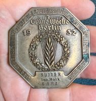 Medaille 7. Grüne Woche Berlin 1932 Milch Butter Oranienburg Brandenburg - Bernau Vorschau