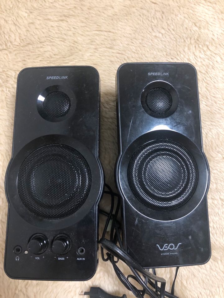 Speedlink VEOS stereospeakers/Lautsprecher in Ismaning