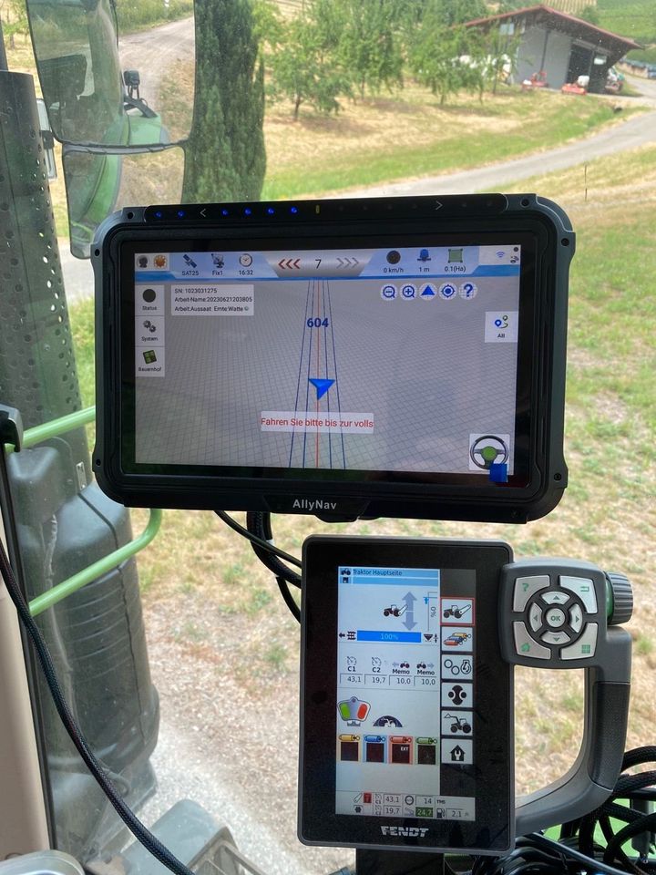 RTK Lenksystem, GPS, Allynav AF 305, Autosteer, Universell, in Oberkirch