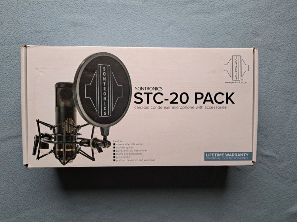 Sontronics STC-20, Großmembran Kondensatormikrofon,  AKG 414 in Witten