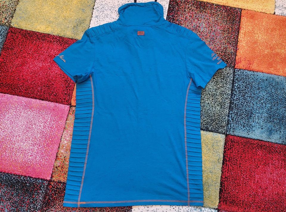 Neues blaues T-Shirt Größe L - 60% Polyester trendiges Shirt in Gera