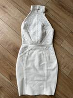 Weißes Kleid mit Spitze von Lipsy London Nordrhein-Westfalen - Löhne Vorschau