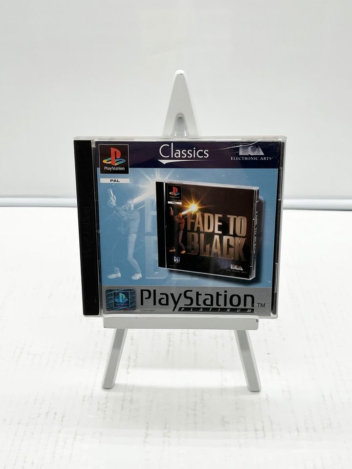 Playstation 1 PS1 Spiel Face To Black in Filderstadt